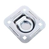 Warmhm Schwere Zurrmulde mit D Ring Belastbar und Federbelastet Muldenanker für LKW Anhänger...