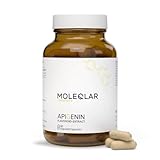 MoleQlar Apigenin 50mg Kapseln - 60 Stück - Flavonoid-Extrakt aus feinster Petersilie (10%) -...