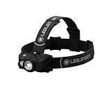 Ledlenser MH8 Outdoor Stirnlampe LED, Schwarz, aufladbar mit Akku, 600 Lumen, fokussierbar,...