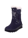 Superfit Mädchen Flavia Warm Gefütterte Gore-tex Schneestiefel, Blau 8000, 31 EU