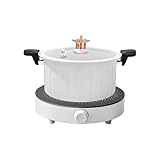 Antihaftbeschichteter – Auflauftopf | Suppenpfanne, Schnellkochtopf-Kochgeschirr mit Griff für...