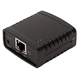 Zunate USB-Druckserver, TCP-IP-LPR-Druckserver, 10 Mbit/S 100 Mbit/S Standard-RJ45-LAN-Anschluss,...