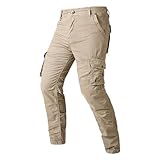 Herren-Cargohose mit Kordelzug, Herren-Arbeitshose, Arbeitshose, gerades Bein, Arbeitshose,...