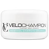 VeloChampion Luxus-Chamois-Sitzcreme zum Radfahren & Laufen | Menthol-Anti-Scheuer-Creme. Reduziert...