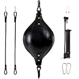 Double End Boxsack – Flexibler Boxball – Doppelend-Boxsack aus PU-Leder verstellbar für...