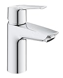 GROHE Start, Waschtischarmatur, wassersparend (Wasserhahn für das Bad, Badarmatur mit...