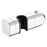 Eoewery Duschstabehalter, Handheld des Duschkopfs für quadratische Rohrstempel-freie...
