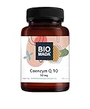 BIOMADA Coenzym Q10 50mg Mikronährstoffe 60 Kapseln Vitamin E und C vegan glutenfrei laktosefrei