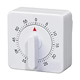 Küchentimer Mechanische,60 Minuten/1 Stunde Eieruhr Mechanisch Tragbare Timer Countdown Eieruhren...