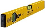 STABILA Wasserwaage Type 70, 40 cm, leichtes Alu-Profil, 1 Horizontal-Libelle, 1 Vertikal-Libelle,...