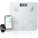 MyBEO - Digitale Bluetooth Köperfettwaage mit App – Körperanalysewaage – bis 180 kg –...