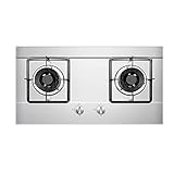 Gas Cooktop 28-Inch Stainless Steel Household Gas Stove, Natural Gas/Liquefied Petroleum Gas Dual...