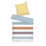 TOM TAILOR Renforcé-Bettwäsche, 80x80 cm + 135x200 cm, 100% Baumwolle/ Renforcé, Mit Wendemotiv...