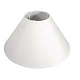 Rayher 2303102 Lampenschirm, rund, konisch, 30 cm ø unten, 10 cm ø Oben, H.: 19 cm, weiß