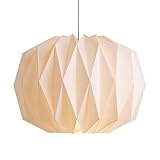 Origami Design Papier Lampenschirm, Nordische Kreativpapier Lampenschirm Hängelampenschirm Moderner...