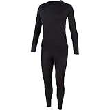 CMP - Damen-Set (Sweatshirt und Hose), Schwarz, XS