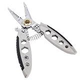 Abisolierzange, 17,8 cm (7 Zoll), rutschfester Griff, scharfe Klinge, Abisolieren, Crimpzange,...