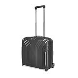 Travelite 2-Rad Handgepäck Laptop Trolley Hartschale mit recyceltem Innenfutter, Gepäck Serie...