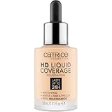 Catrice HD Liquid Coverage Foundation, Nr. 002, Nude, langanhaltend, mattierend, matt, für unreine...