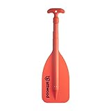 Attwood 11828-1 Notfall-Teleskoppaddel/Stechpaddel, multifunktional, verstellbar 50–107 cm, orange