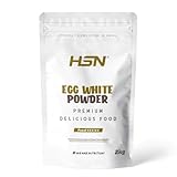 HSN Egg Albumin | 100% dehydriertes Eiweißpulver | Natürliches Protein | Fettfrei,...