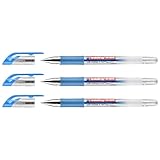 Edding Gel-Tintenroller 2185, 0,7 mm, Blau, 3 Stück