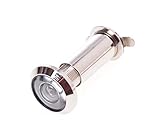 Aqbau Türspion Mit Sichtschutz Tür Spion Aus Metall Haustür Weitwinkel Bohrloch 16 mm 200°...
