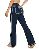 G4Free Activewear-Hosen für Damen mit 4 Taschen Bootcut Jeans Yoga Hosen Damen Stretch Hohe Taille...