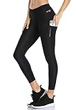 Santic Fahrradhose Damen Lang Gepolstert 7/8 Radlerhose Radsport Leggings Tights Lange Hosen...