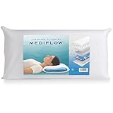 Mediflow Wasserkissen mit Memory-Schaumstoff, neu erfunden mit Wasserbasis-Technologie – Lindert...