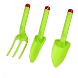 3PCS Kids Sand Play Tools Mit Schaufeln Und Gabel Strandspielzeugplastik Gartengärten Aus...