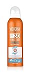 Victoria Beauty - Sonnenspray LSF 30, Sunscreen Face SPF 30, transparenter Sonnenschutz Spray für...