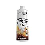 Best Body Nutrition Vital Drink ZEROP® - Eistee-Pfirsich, Original Getränkekonzentrat - Sirup -...