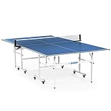 Dione Tischtennisplatte S200i Indoor - 274x152cm - Blau TT-Platte - Tischtennistisch - Vormontiert -...