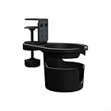 Yuanpgky Höhenverstellbarer Getränkehalter mit drehbarem Design – auslaufsicherer Becherhalter...