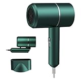 XPJBKC Reisefön Klappbar Haartrockner, 800W Fön Klein mit Stylingdüse, 2 Heizstufen und...