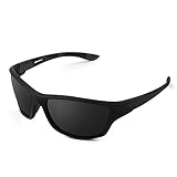 URAQT Sportbrille, Polarisierte Sonnenbrillen Fahrradbrille für Herren Damen, Superleichtes...