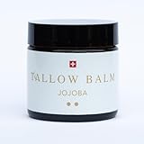 Swiss Tallow Balm Jojoba – 100 % reines Talg-Balsam aus Weidehaltung – Naturkosmetik für...