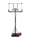 Basketballkorb Outdoor Basketballkorb 228-304cm Basketballanlage Standfuß Basketballständer mit...