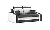 Sofini Sofa Hewlet mit Schlaffunktion! Best Schlafsofa! 2- Sitzer, schlaffunktion und Bettkasten....