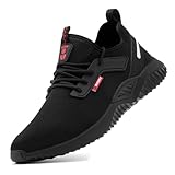 Sicherheitsschuhe Herren Arbeitsschuhe Damen Leicht Atmungsaktiv Stahlkappenschuhe Unisex Sneaker...