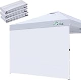 3 Stück Seitenwände für Pavillon, Wasserdicht Pavillon 3x3 Seitenteile, Pavillons Seitenwand, 99%...