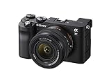 Sony Alpha 7C Spiegellose E-Mount Vollformat-Digitalkamera ILCE-7C (24,2 MP, 7,5cm (3 Zoll)...