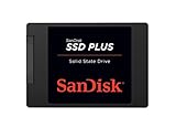 SanDisk SSD Plus interne SSD Festplatte 1 TB (schnelleres Hoch-, Herunterfahren und Laden,...