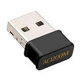 Mini-WLAN-Adapter, kabellos, USB, 1200 Mbit/s, kabellos, USB-Netzwerkkarte, USB 3.0, Dualband, 2,4...