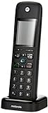 Motorola AHXO1 - DECT Schnurlostelefon - 2' Farbdisplay, Alexa integriert, Telefonbuch für 2000...