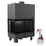 KRATKI MBM Holzkamin mit Warmwasserbereiter Wärmetauscher BImSchV 2 konform 12 kW Thermischer...