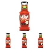 Kühne Würzsauce Steak, 250ml (Packung mit 4)