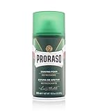 Proraso Erfrischender Rasierschaum, 6 x 300ml, mit Eukalyptus und Menthol, Grün