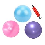 Changyeah 25cm Pilates Ball Übung Ball,3 Stück Gymnastikball,Extra Dick & Belastbar,...